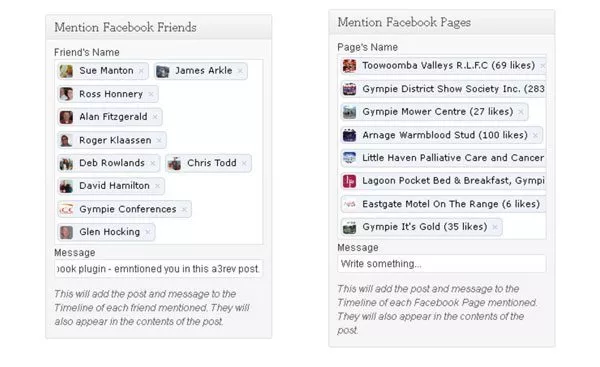 WordPress Facebook