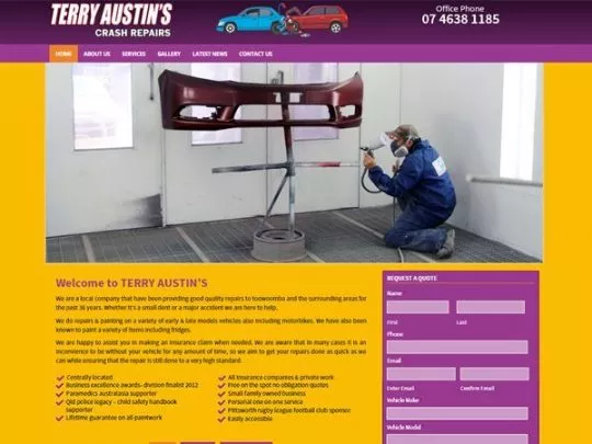 Terry Austin’s Crash Repairs