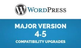 WordPress 4.5 Compatibility Upgrades