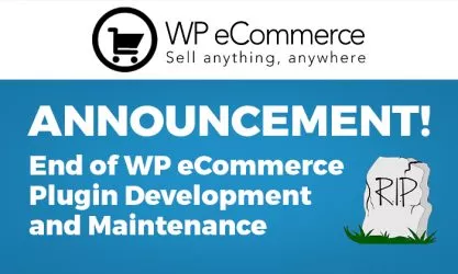 End Of WP e-Commerce Development