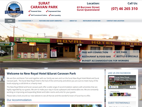 New Royal Hotel & Surat Caravan Park