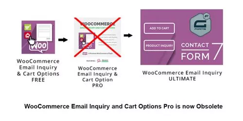 Free Upgrade to WooCommerce Email Inquiry Ultimate