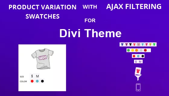 Product Swatches with Ajax Sort for Divi