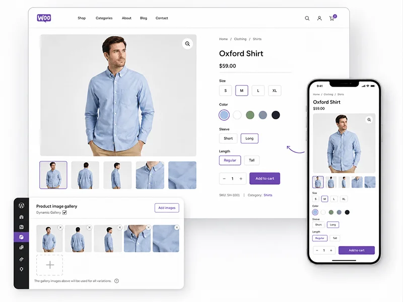 WooCommerce Dynamic Gallery