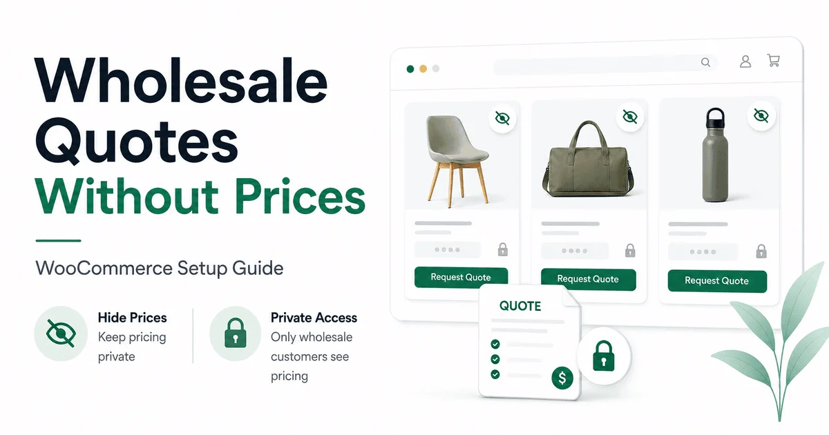 wholesale quotes without prices social